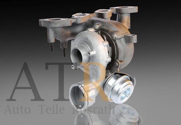 Turbolader Garrett (generalüberholt) für Audi, Seat, Skoda und VW- 88-103 Kw, AZV, BKD, BKP, BMA, BWV, BVE, 724930-1, 03G253019HX – Bild 3