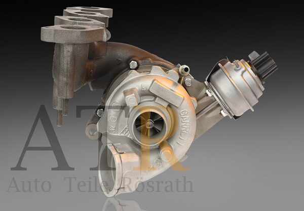 Turbolader Garrett (generalüberholt) für Audi, Seat, Skoda und VW - 125 Kw, BMN, BMR, BUY, BUZ, 03G253019N, 757042-0018