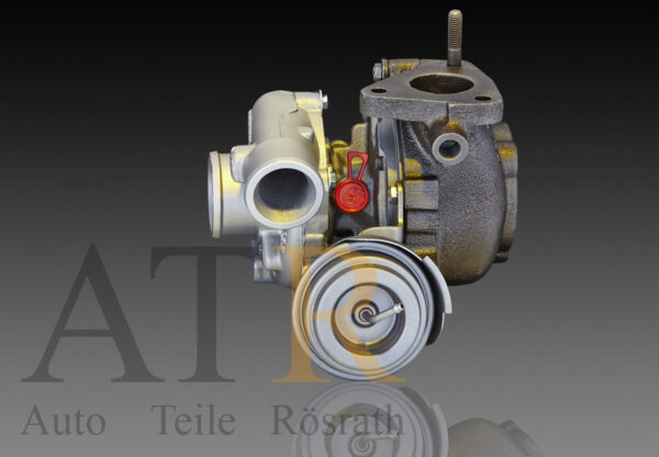 Turbolader Garrett (generalüberholt) für Hyundai und KIA - 103 Kw, D4EA, ED/EF, 757886-0005, 28231-27460, 28231-27470 – Bild 2
