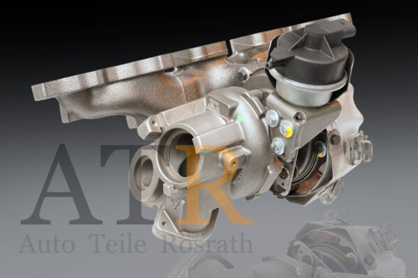 Turbolader Mahle (generalüberholt) für Skoda Volkswagen 2.0TDI, CUUA, 04L253020P – Bild 2