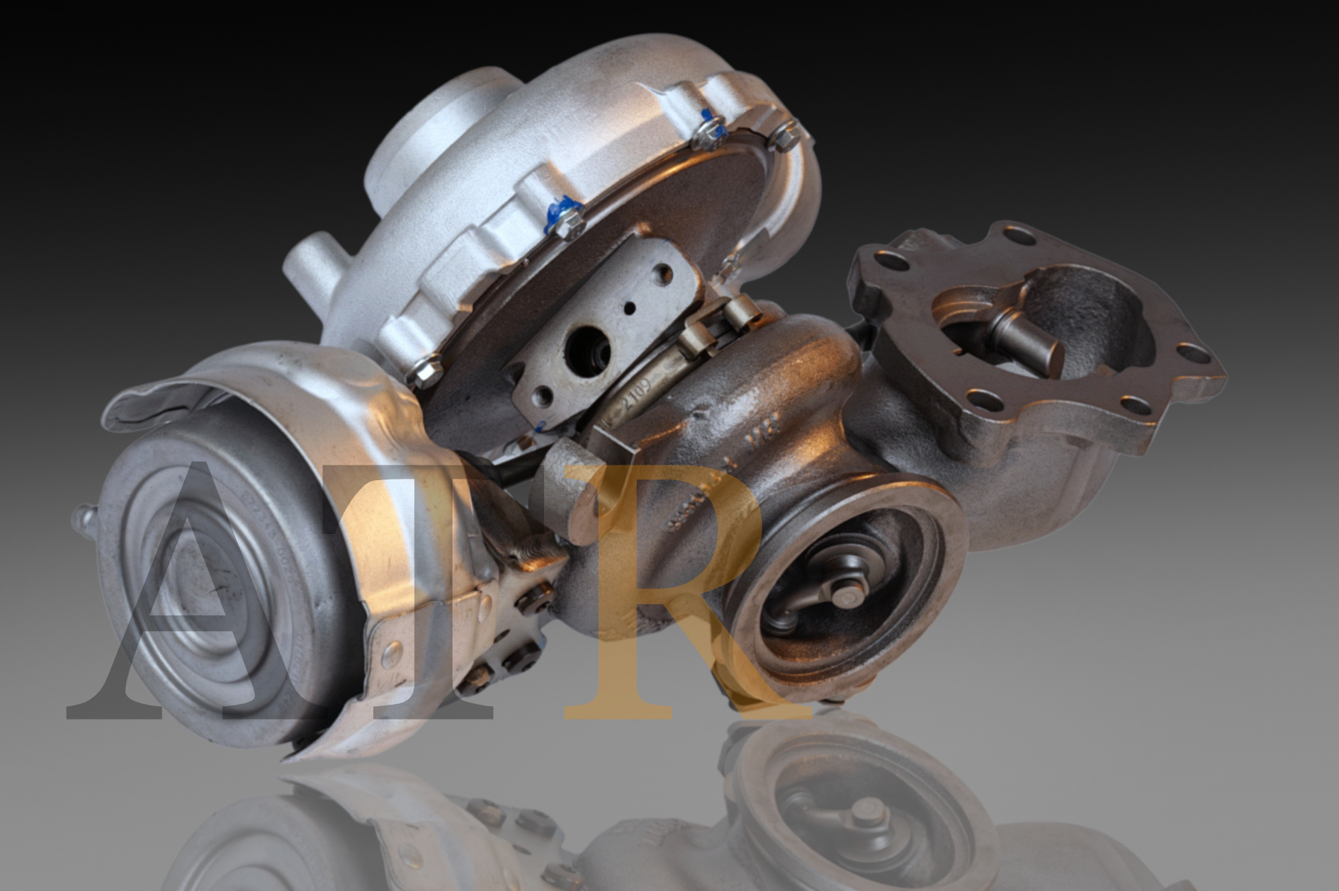 Turbolader Garrett (Klein) für Mercedes-Benz, Nissan, Opel, Renault- 100-132 Kw, M9T 706, 858864-5009S, 899306 – Bild 2