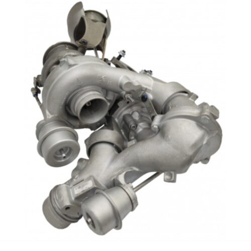 TURBOLADER BI-TURBO KKK (GENERALÜBERHOLT) FÜR MERCEDES-BENZ C-, E-, GLK-KLASSE, 88-150KW, A6510904080, 10009880019